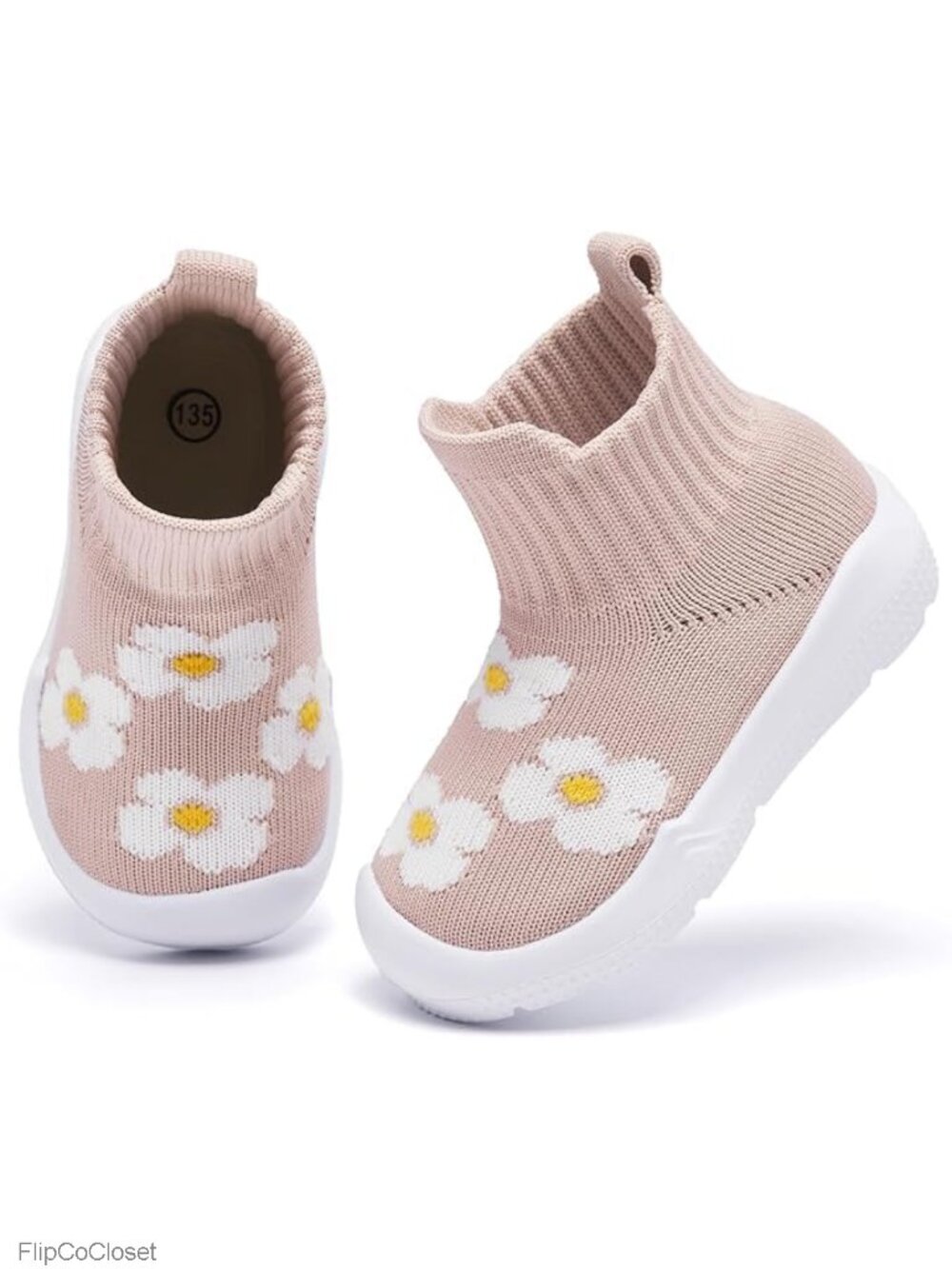 Baby Toddler Sock Shoes Infant Slip On First Walker Sneakers